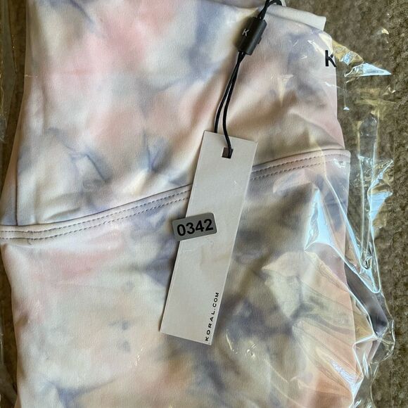 KORAL Exceed Color Fast High Rise Legging - Dusty Rose Color Fast SMALL - Picture 10 of 10